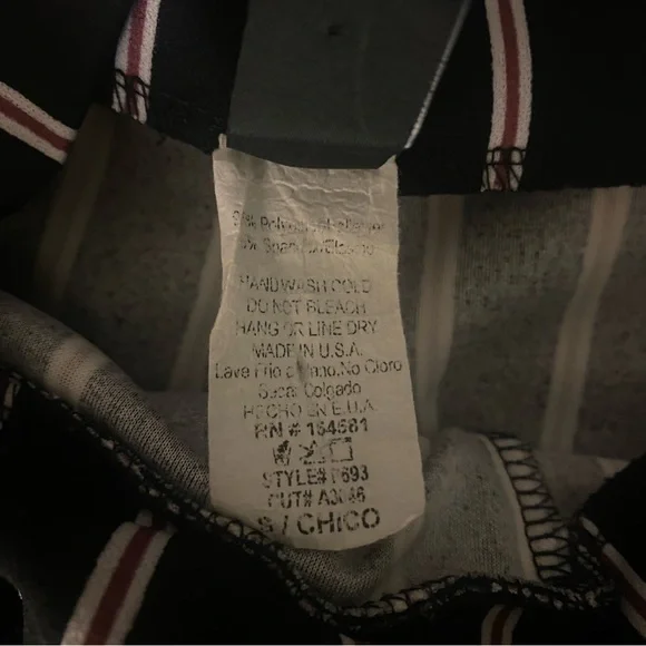 Windsor Black and White Striped Pants EUC S - Picture 4 of 4